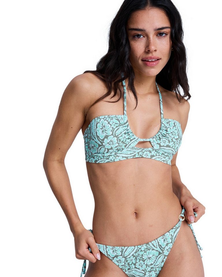 Roxy Bandeau-Bikini-Top Wildside Paisley Bandeau
