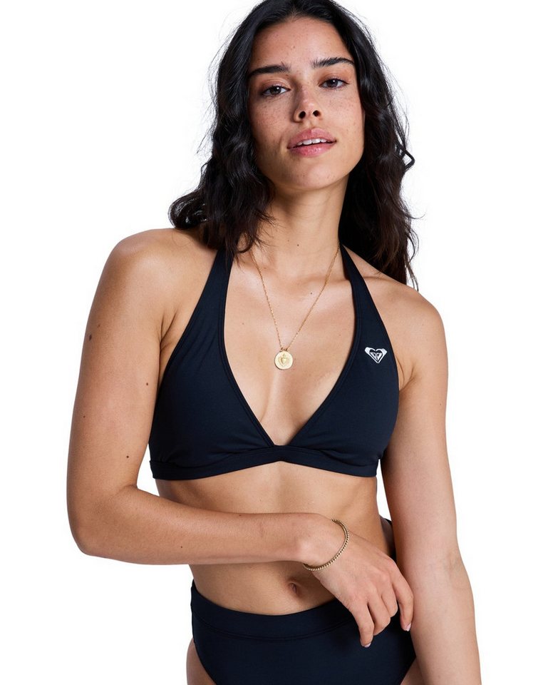 Roxy Triangel-Bikini-Top Solid Essentials Fixed Tri Halter