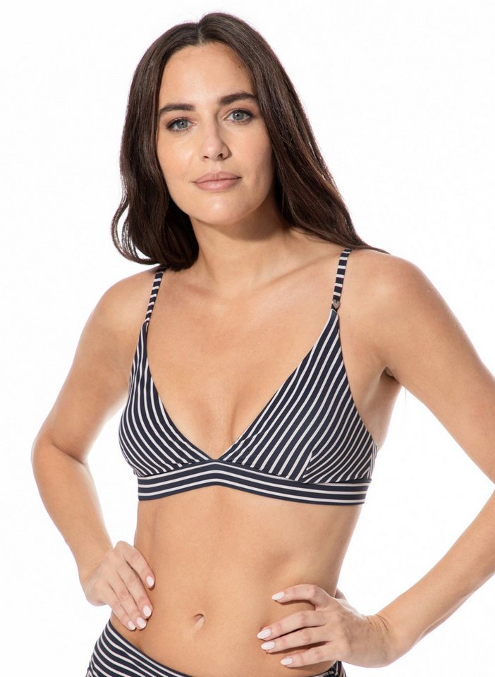 Short Stories Triangel-Bikini-Top SHORT STORIES 650578 Bikini Triangle Top neptun/stripes