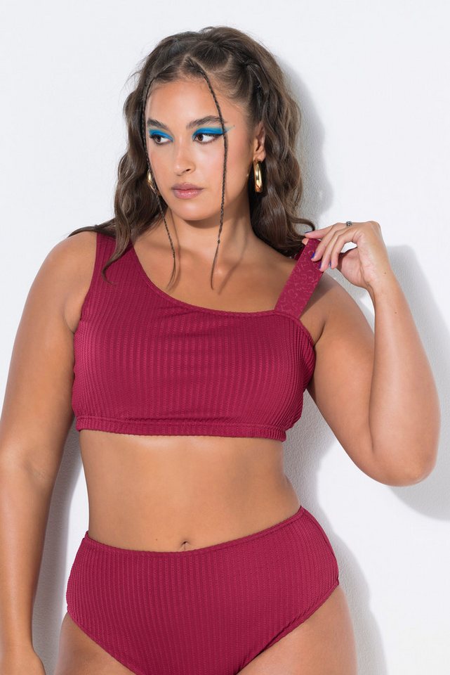 Studio Untold Bustier-Bikini Bikini-Top Shaping Softcups Streifenstruktur