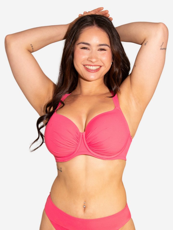 SugarShape Bügel-Bikini-Top VALENCIA CHIC Demi-Bikini wattiert