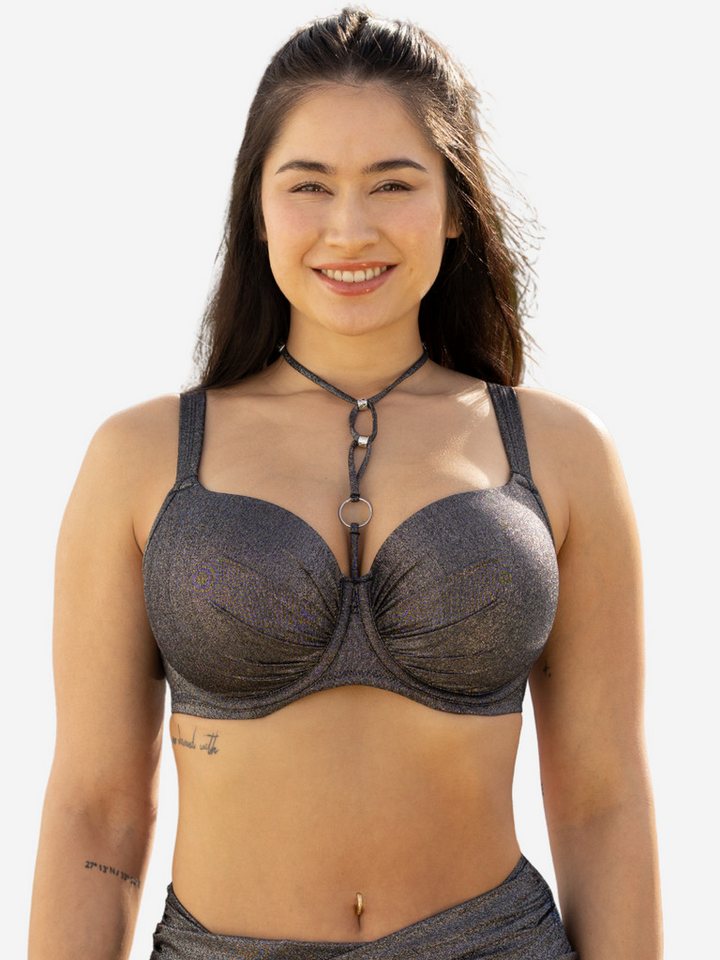 SugarShape Bügel-Bikini-Top VALENCIA GLAM Demi-Bikini Wattiert