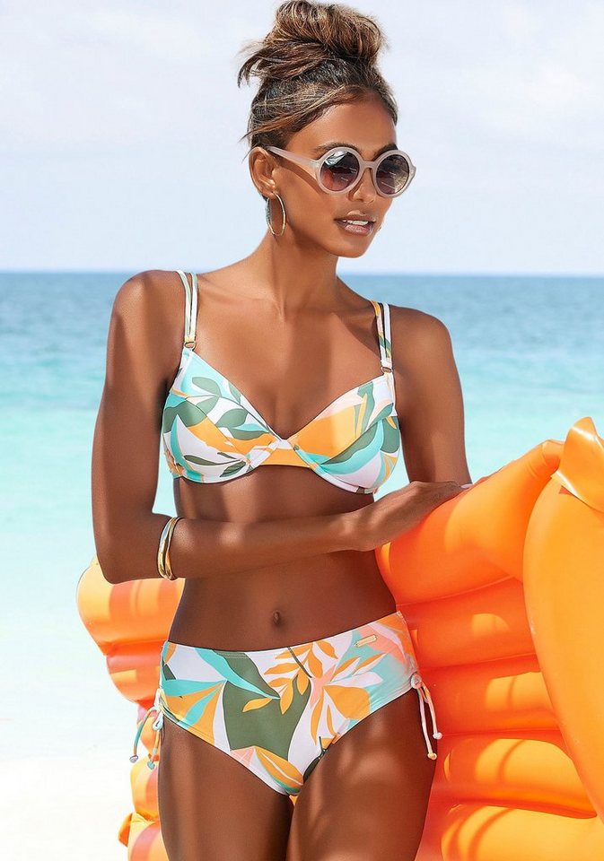 Sunseeker Bügel-Bikini Allis mit kleinen Zierringen am Top