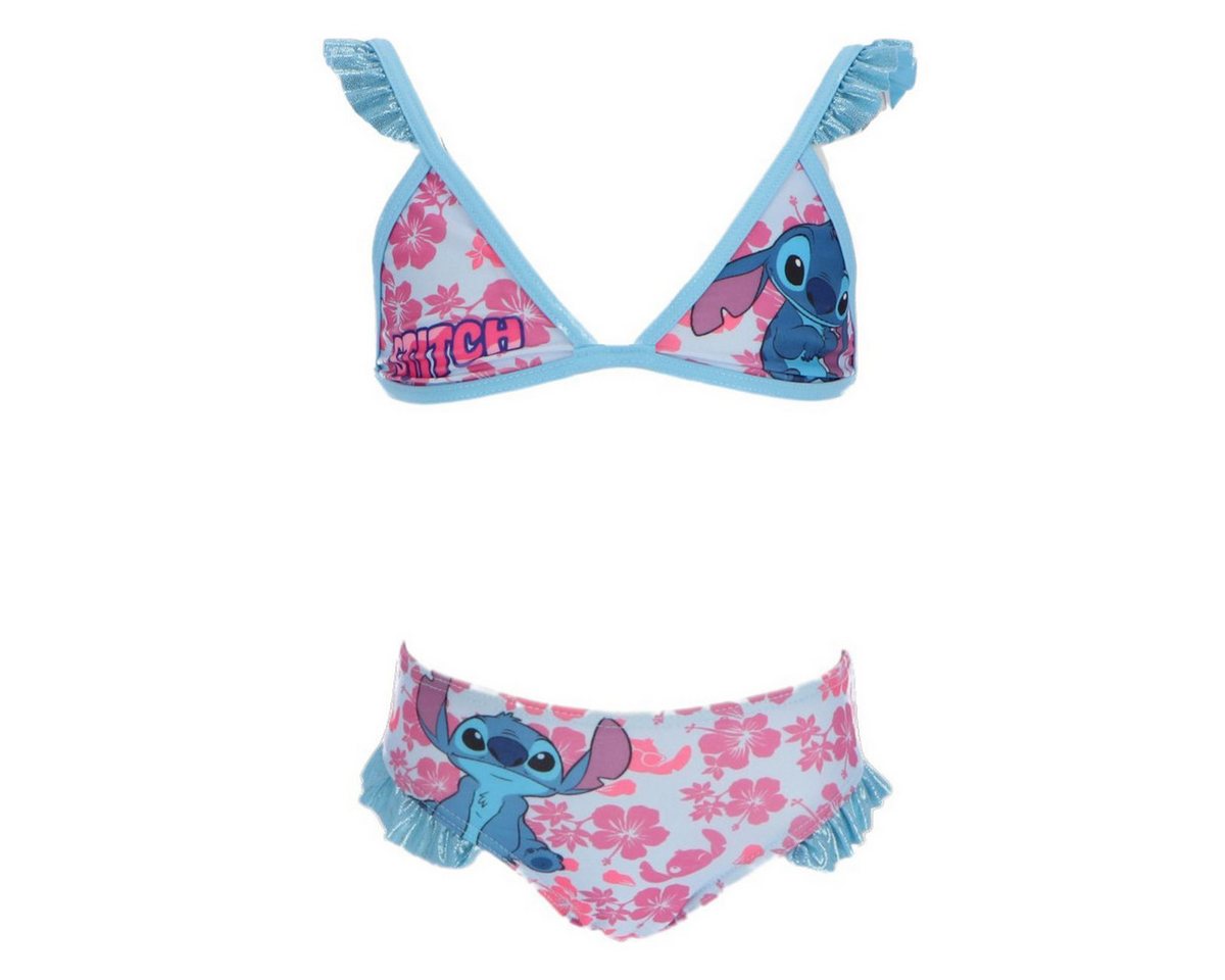 Textiel Trade B.V. Balconette-Bikini Lilo & Stitch Kinder Bikini Zweiteiliger Badeanzug Mädchen Strand (Set