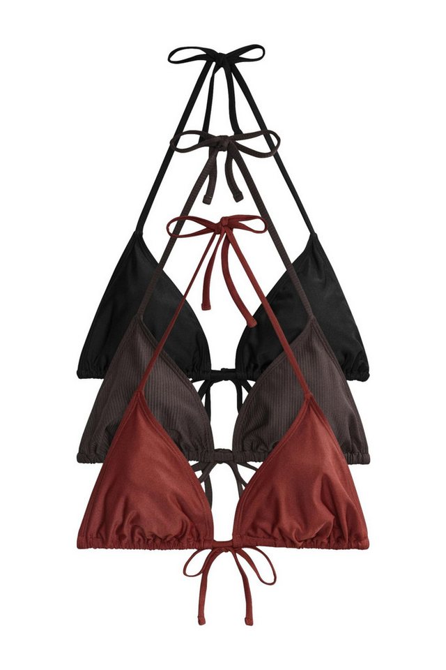 The Set Triangel-Bikini-Top The Set Triangel-Bikinitops zum Binden