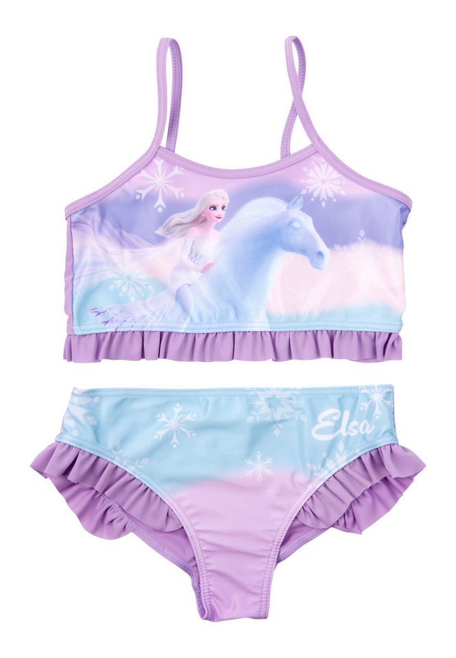 United Labels® Bustier-Bikini Disney - Die Eiskönigin - Frozen - Elsa
