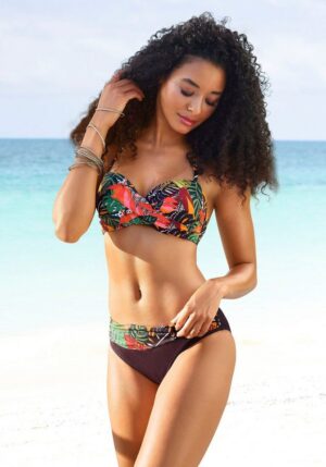 Vivance by Lascana Bügel-Bandeau-Bikini mit Wickeloptik