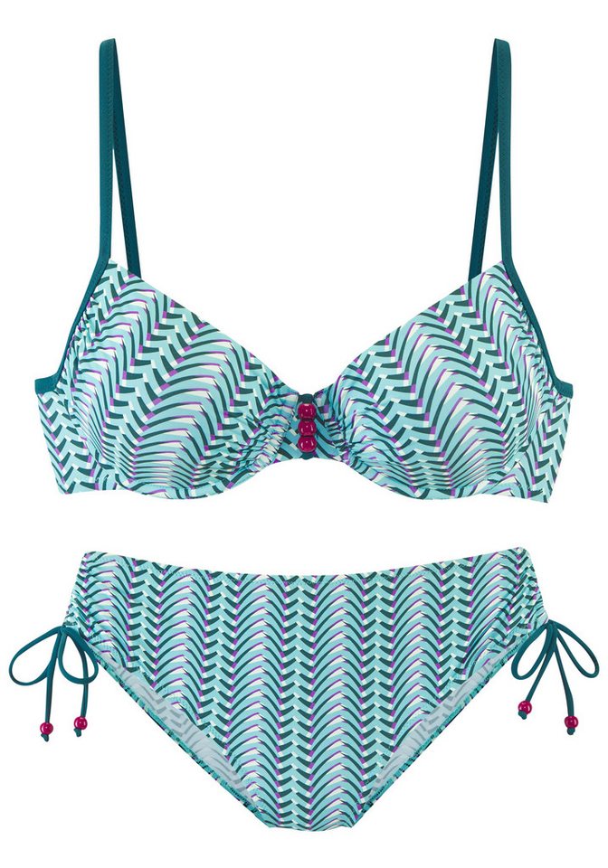 Vivance by Lascana Bügel-Bikini mit Zierperlen