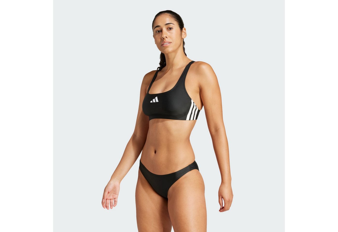 adidas Performance Bustier-Bikini 3-STREIFEN V-BACK BIKINI (1-St)
