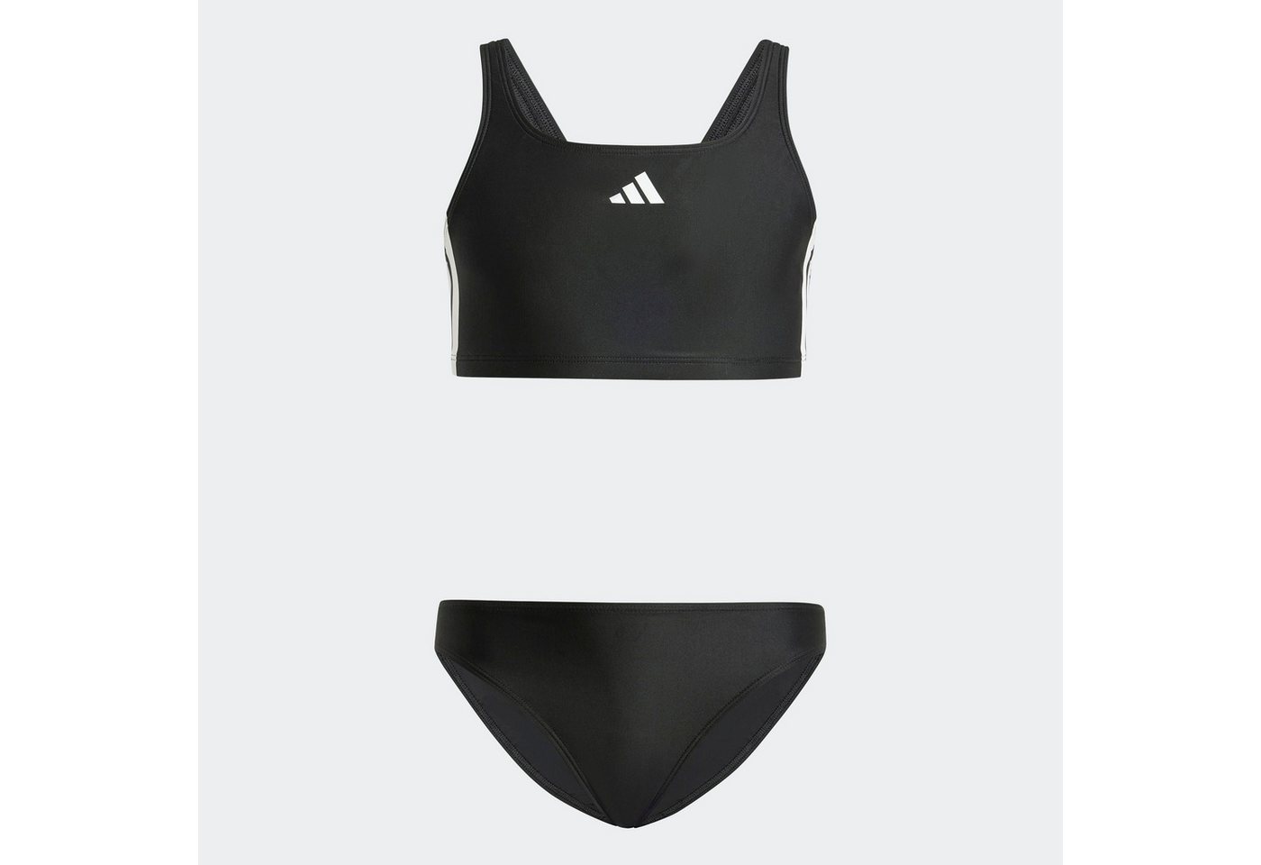 adidas Performance Bustier-Bikini 3-STREIFEN V-BACK KIDS BIKINI zweiteiliges Set