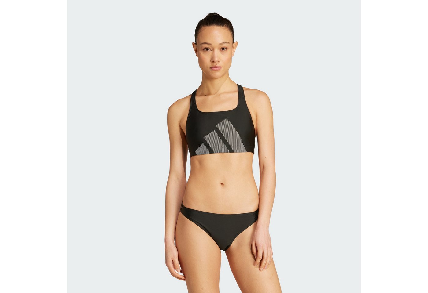 adidas Performance Bustier-Bikini BIG BARS BIKINI-SET MIT C-FÖRMIGEM RÜCKEN (1-St)
