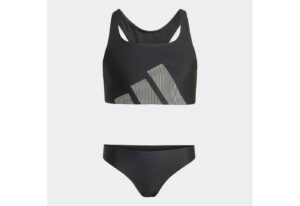 adidas Performance Bustier-Bikini BIG LOGO KIDS BIKINI SET MIT C-FÖRMIGEM RÜCKEN