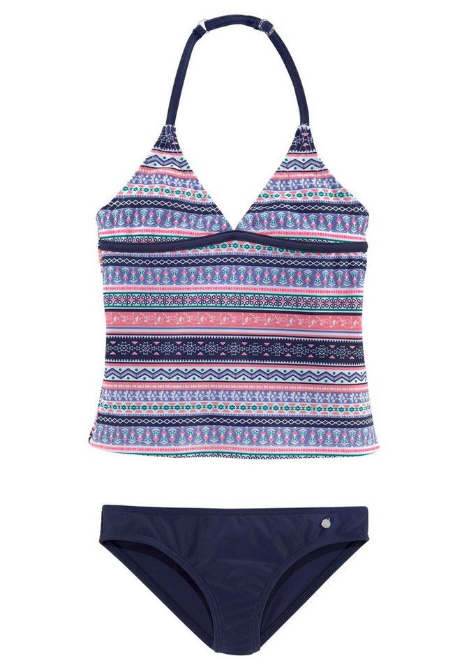s.Oliver Tankini Barcelona Kids im frechen Streifen-Look